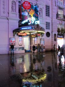 The Criterion Theatre, in Coventry Street, where 'The 39 Steps' is currently showing...