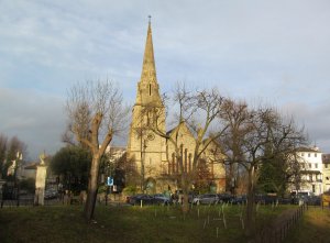 St Mark's Church, in Prince Albert Road, north of Regent's Park, south of Primrose Hill...